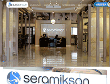 Tablet Screenshot of basakseramik.com